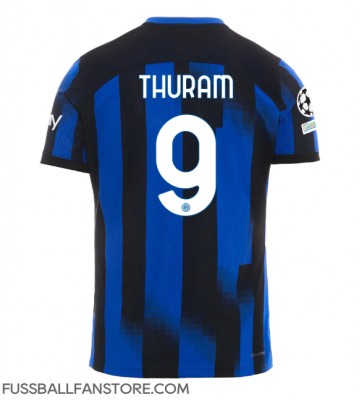 Inter Milan Marcus Thuram #9 Replik Heimtrikot 2023-24 Kurzarm